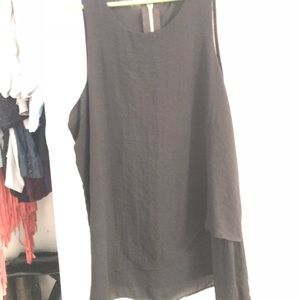 Black dressy tank